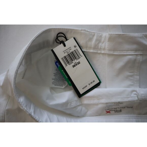 RLX Ralph Lauren 78588463005 Men's Sz 36x30 White Golf Core Active Pants - Picture 6 of 13